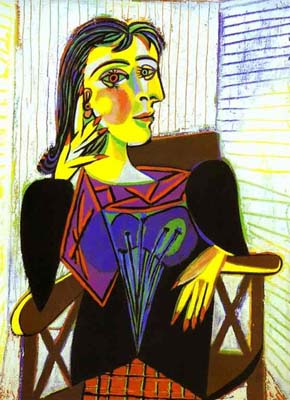 1936-1939年portrait of Dora Maar，摄影师情人.jpg